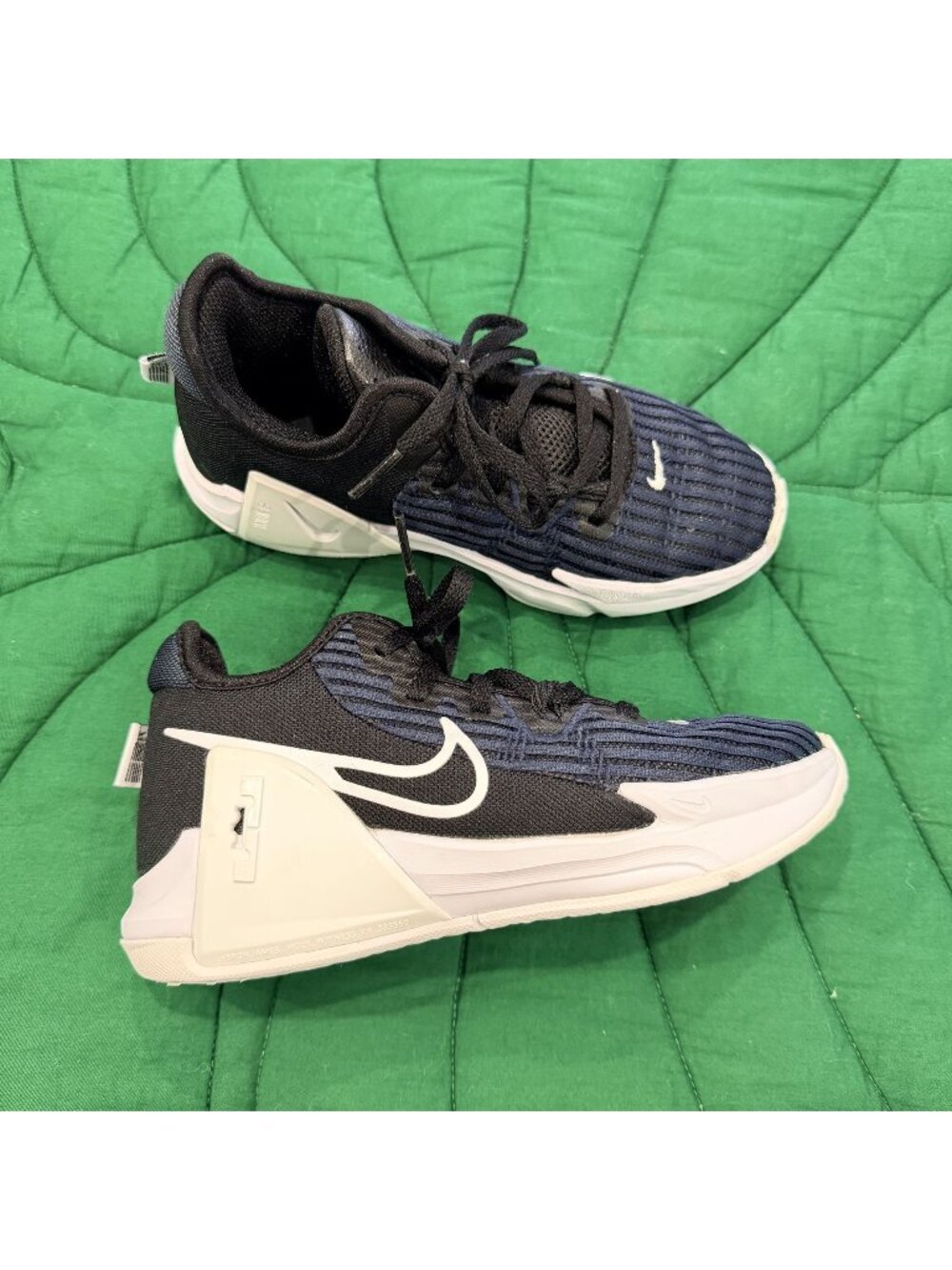 Nike Youth 1 LeBron Witness 6 PS Dark Obsidian White Sneakers Shoes